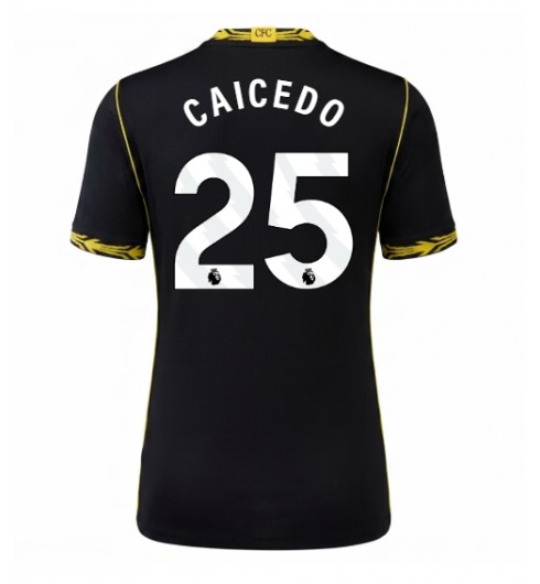 Chelsea Moises Caicedo #25 Vieraspaita Naisten 2026-27 Lyhythihainen Chelsea Moises Caicedo #25 Vieraspaita Naisten 2026-27 Lyhythihainen